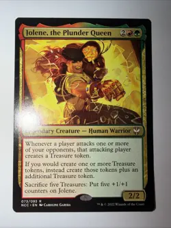MTG - Jolene, The Plunder Queen - Commander: Streets Of New Capenna - NM - Image 1