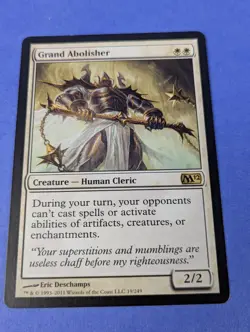MTG Magic: Magic 2012: Grand Abolisher #19/249 Rare - NM - Image 1