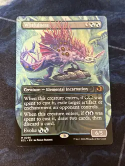 Wistfulness (Borderless) Lorwyn Eclipsed Regular NM-M Unplayed MTG 0296 - Image 1