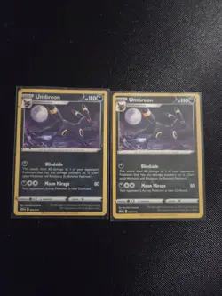 2x Umbreon 009/015 Regular McDonald's Promos 2024 Pokemon TCG - Image 3