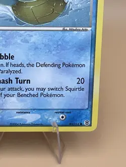 Pokemon TCG - Squirtle 83/112 LP/NM Fire Red & Leaf Green - Image 5