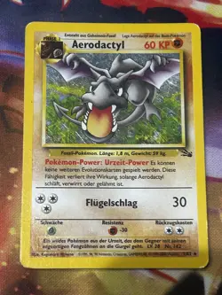 1999 Pokemon Classic - Fossil Set GERMAN Aerodactyl #1/62 - Image 1