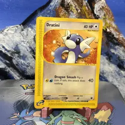 Dratini - 107/165 Pokemon Expedition Base Set - Regular E Reader LP - Image 2