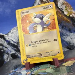 Dratini - 107/165 Pokemon Expedition Base Set - Regular E Reader LP - Image 3