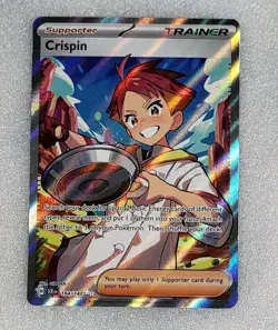 Crispin 164/142 NM/M Scarlet Violet Stellar Crown Full Art Trainer Pokemon TCG - Image 1