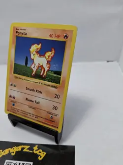 Ponyta 60/102 - Pokemon TCG 1999 Shadowless Base Set - Vintage WOTC - MP (J-1) - Image 2