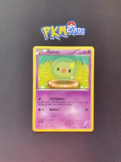 Pokemon TCG Solosis Black & White Base Set 55/114 Regular LP. - Image 1