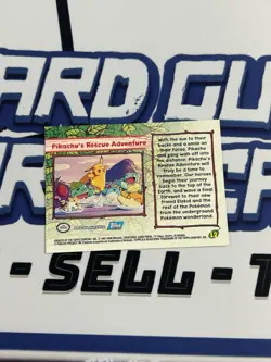 2000 Topps Pokemon the Movie #12 Pikachu's Rescue Adventure - Image 2