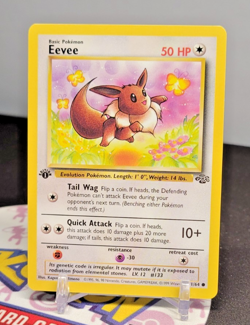Eevee Jungle 51/64 1st Edition common NM Pokemon TCG - Image 1