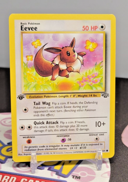 Eevee Jungle 51/64 1st Edition common NM Pokemon TCG - Image 2