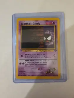 Sabrina's Gastly 96/132 Pokemon TCG Gym Challenge Unlimited LP - Image 3