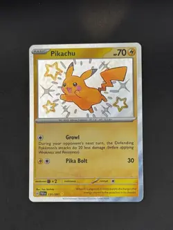 Pokemon TCG: Pikachu Baby Shiny - 131/091 - Paldean Fates - NM+ - Image 1