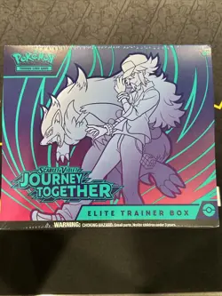 Pokemon TCG Scarlet Violet Journey Together Elite Trainer Box ETB New Sealed - Image 1