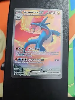 Salamence ex - 187/159 Journey Together Special Illustration Pokemon - NM - Image 1