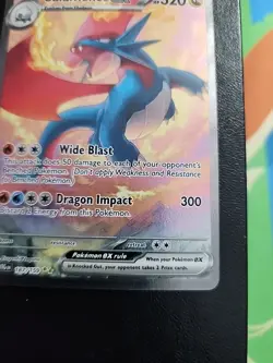 Salamence ex - 187/159 Journey Together Special Illustration Pokemon - NM - Image 5