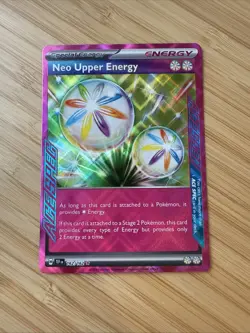 Pokemon TCG - Neo Upper Energy - Ace spec - 162/162 - Temporal Forces - NM - Image 1