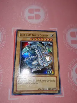Blue-Eyes White Dragon (LP) JMP-001 Ultra Rare Limited Edition - Image 1