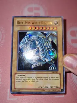 Blue-Eyes White Dragon (LP) JMP-001 Ultra Rare Limited Edition - Image 2