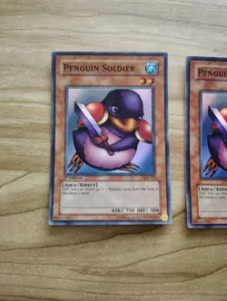 Yu-Gi-Oh - Penguin Soldier 3X - Full Playset - Super Rare - Image 3