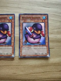 Yu-Gi-Oh - Penguin Soldier 3X - Full Playset - Super Rare - Image 5