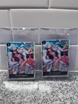 2x - Ms. All Sunday OP14-084 The Azure Sea's Seven SR Foil One Piece - Image 1