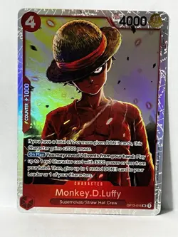 Monkey.D.Luffy OP12-015 Legacy of the Master Foil - Image 1
