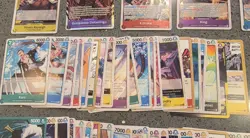 One Piece Azure Sea's Seven English Lot Rare's and Base - Image 2