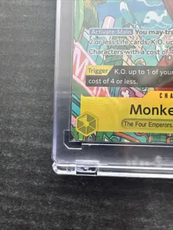 One Piece Monkey D Luffy OP07-109 SR Treasure Rare Alt Art English Edition - Image 5