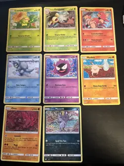 Pokemon TCG McDonald’s 2019 8x HP/DMG Promo Card Lot - Image 1
