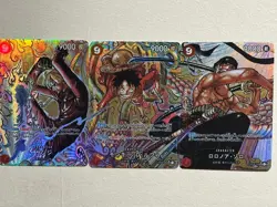 One Piece Card Game: Monkey D Luffy Zoro Sanji Unique Proxy Custom Card Dragon - Image 1