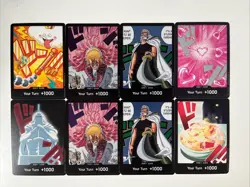 One Piece Card Game DON!! Card Bundle ENG (8 Cards) Near Mint Alt Art- - Image 1