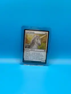 MTG, Loyal Unicorn 40 $3 ORDER MIN - Regular - CMM - Magic the Gathering - Image 1