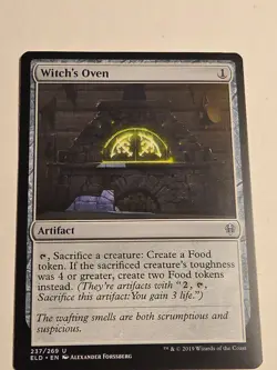 Witch's Oven X1 ELD MTG (237/477) Throne of Eldraine LP - Image 1