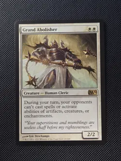 MTG Grand Abolisher - Magic 2012 - Regular Lightly Played - Image 1