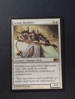 MTG Grand Abolisher - Magic 2012 - Regular Lightly Played - Image 2