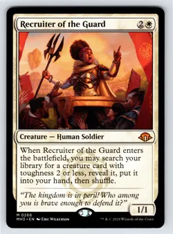 Recruiter of the Guard - Modern Horizons 3 - MTG Magic the Gathering - Image 1