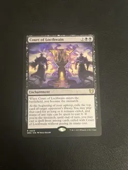 Court of Locthwain Commander: Wilds of Eldraine NM - Image 1