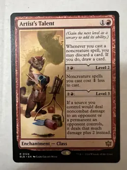 1 x Artist's Talent - Bloomburrow - NM-Mint - MTG - Image 1
