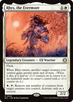 x1 Rhys, the Evermore - Foil R MTG Lorwyn Eclipsed M/NM, English - Image 1