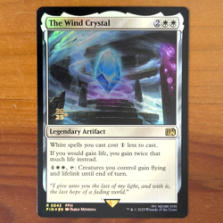 The Wind Crystal - Prerelease Foil Promo - Final Fantasy III MTG FF3 - Image 1