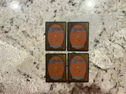 Mtg Burnt Offering x4 - Magic the Gathering Burnt Offering Played - Image 2