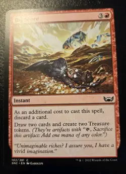 Big Score 102/281 Common Streets Of New Capenna Magic: The Gathering - Image 1