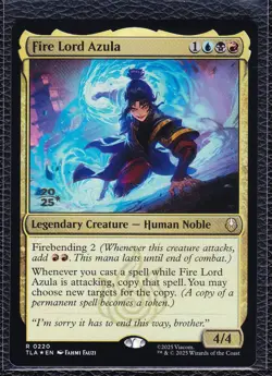Fire Lord Azula MTG 2025 Stamped Foil Prerelease Avatar: The Last Airbender - NM - Image 1