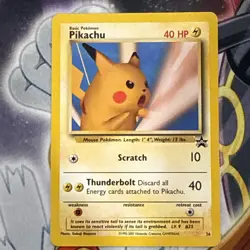Pikachu SNAP Promo 26/53 Wotc Black Star Promo Pokemon NM - Image 1