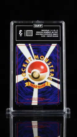 1999 Pokemon Alakazam Masaki Vending Promo #65 Japanese Holo TAG 3 Swirl - Image 2