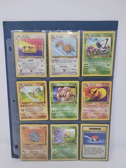 18 Vintage Pokemon Card Lot WOTC 1999 Jungle First Edition Cards And More - Image 1