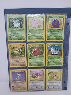 18 Vintage Pokemon Card Lot WOTC 1999 Jungle First Edition Cards And More - Image 2