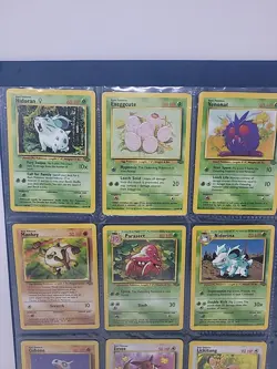 18 Vintage Pokemon Card Lot WOTC 1999 Jungle First Edition Cards And More - Image 3