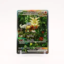 Gouging fire ex - 204/162 Temporal Forces Special Illustration Pokemon - NM/MINT - Image 1
