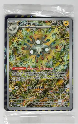 Magneton 159 SVP Pokemon Center Exclusive Stamped Promo Sealed Pokemon Card NM - Image 1
